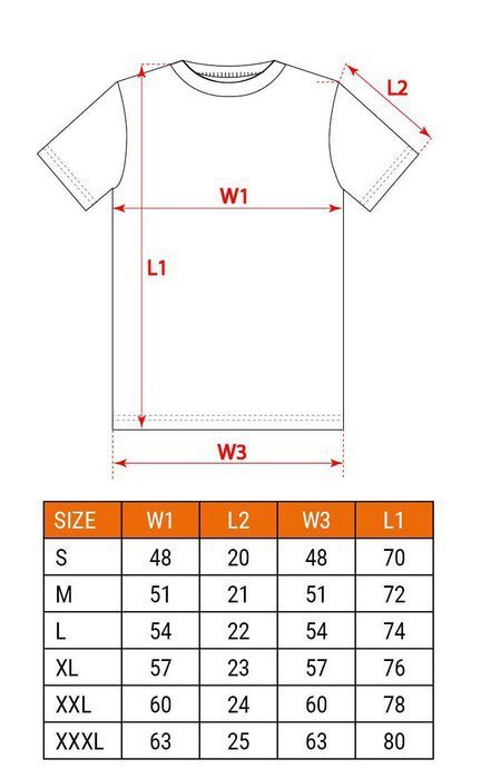 T-SHIRT Z NADRUKIEM WARSZTAT ROZMIAR M (1 SZT)