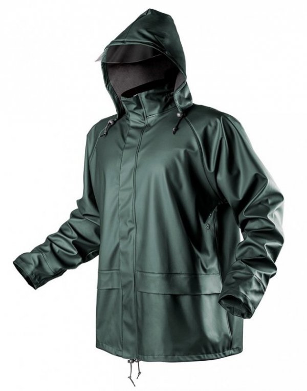 KURTKA PRZECIWDESZCZOWA PVC ROZMIAR XXL (1 SZT)