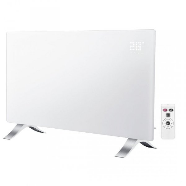 GRZEJNIK KONWEKTOROWY ELEKTRYCZNY 1000W IP24 Z PILOTEM (1 SZT)