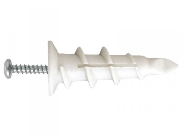 KOTWA DO PŁYT G-K DRIVA NYLON 25MM WKRĘT 3*27MM (2 STO)