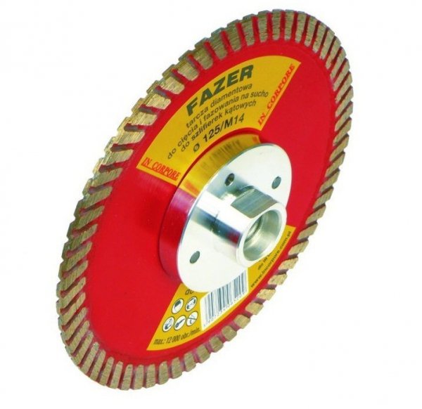 TARCZA DIAMENTOWA TURBO M14 FAZER 125MM (1 SZT)