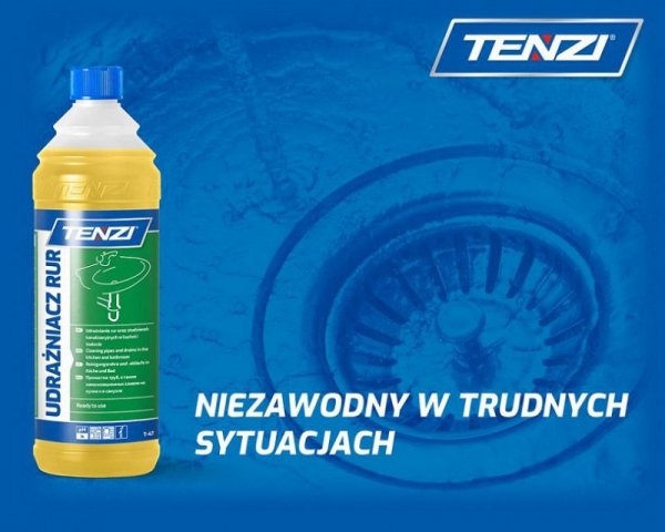 ŚRODEK DO UDRAŻNIANIA RUR 1L (1 SZT)