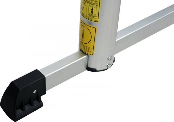 DRABINA ALUMINIOWA TELESKOPOWA 3,8M 13 STOPNI (1 SZT)