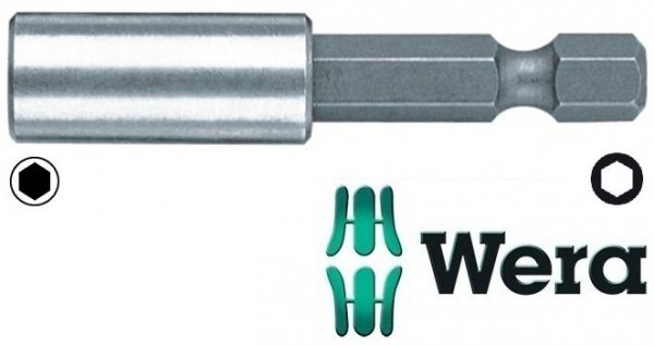 UCHWYT MAGNETYCZNY ZE STALI NIERDZEWNEJ DO BITÓW 1/4&#039;&#039; 50MM (1 SZT)