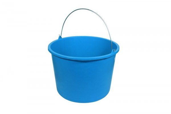 WIADRO PLASTIKOWE NIEBIESKIE 20 LITRÓW (1 SZT)