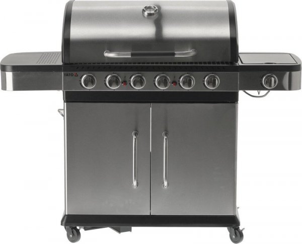 GRILL GAZOWY 6+1 STAL NIERDZEWNA 20.2KW (1 SZT)