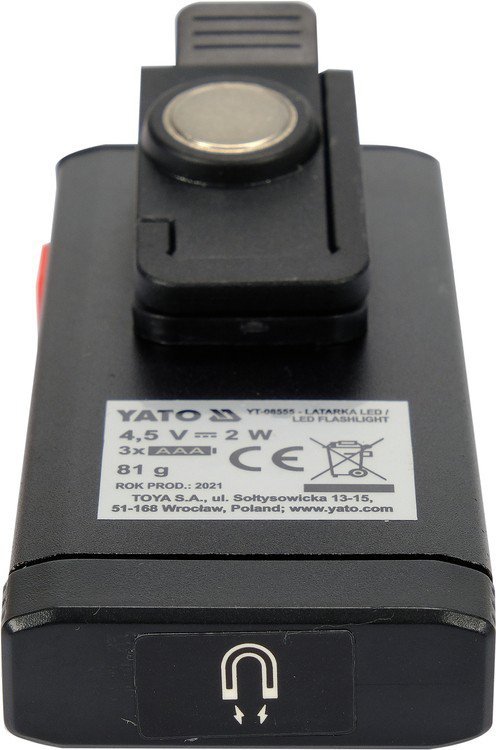LATARKA ROBOCZA 200LM, 3XAAA (1 SZT)