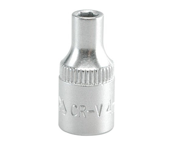 NASADKA KRÓTKA 6-KĄTNA CRV 1/4&#039;&#039; 6MM (1 SZT)