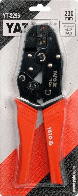 SZCZYPCE DO ZCISKANIA KONEKTORÓW 0.5-6MM2 (1 SZT)