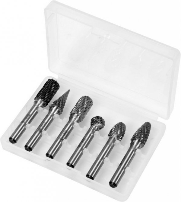 FREZY TRZPIENIIOWE DO METALU PREMIUM 6 SZT. (1 KPL)