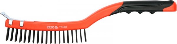 SZCZOTKA DRUCIANA 3-RZĘDOWA 340MM SKROBAK (1 SZT)