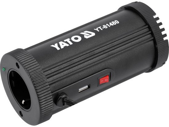 SAMOCHODOWA PRZETWORNICA NAPIĘCIA 12V/230V 150W (1 SZT)