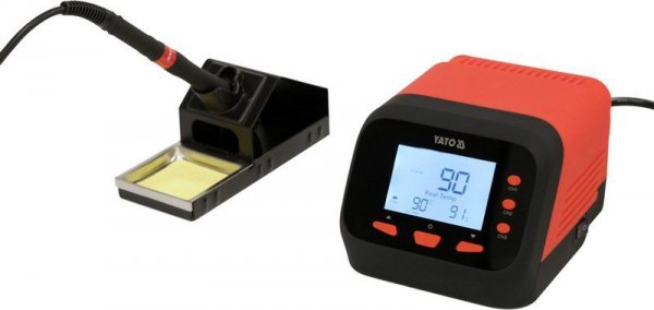 STACJA LUTOWNICZA CYFROWA 75W TYP GROT, WYŚWIETLACZ LCD (1 SZT)