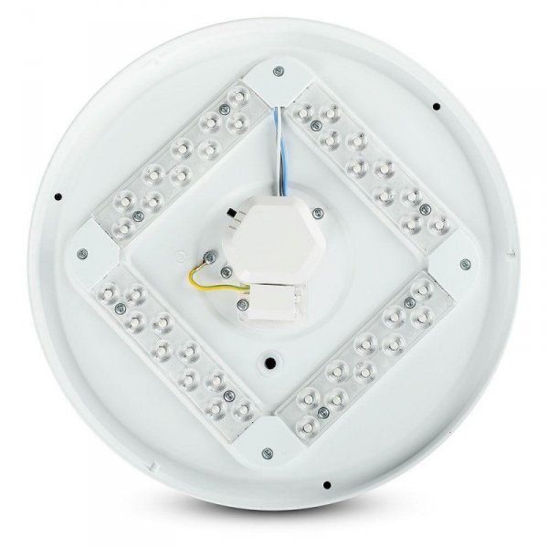 Plafon V-TAC 18W Mleczny Zmiana Koloru CCT fi.310 VT-8418 3000K-6400K 1800lm