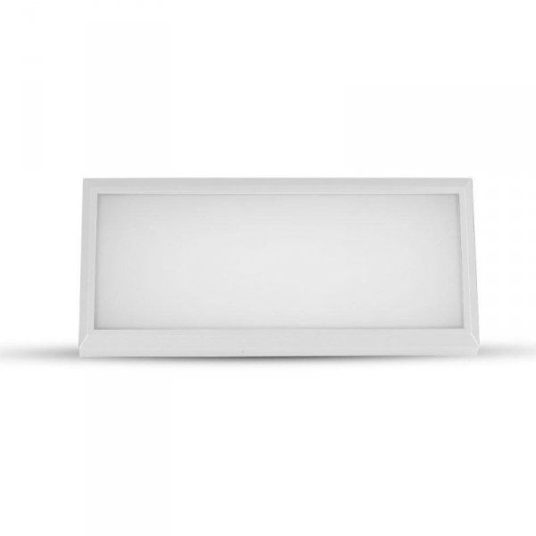 Oprawa Ścienna V-TAC 12W LED Ukośna Biała IP65 VT-5142 4000K 1250lm