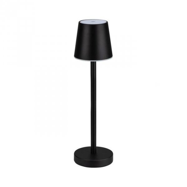 Lampka Biurkowa Nocna V-TAC 3W LED Ładowanie Ściemnianie Czarna VT-7703 4000K 70lm