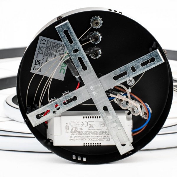 Oprawa Zwieszana V-TAC 32W LED Czarna VT-7816 3000K 3880lm
