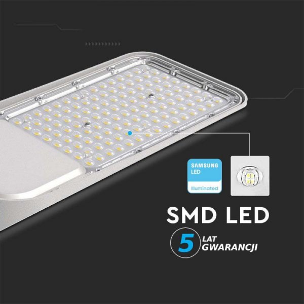 Oprawa Uliczna LED V-TAC SAMSUNG CHIP z regulacją 100W 120Lm/W VT-139ST 4000K 11480lm 5 Lat Gwarancji
