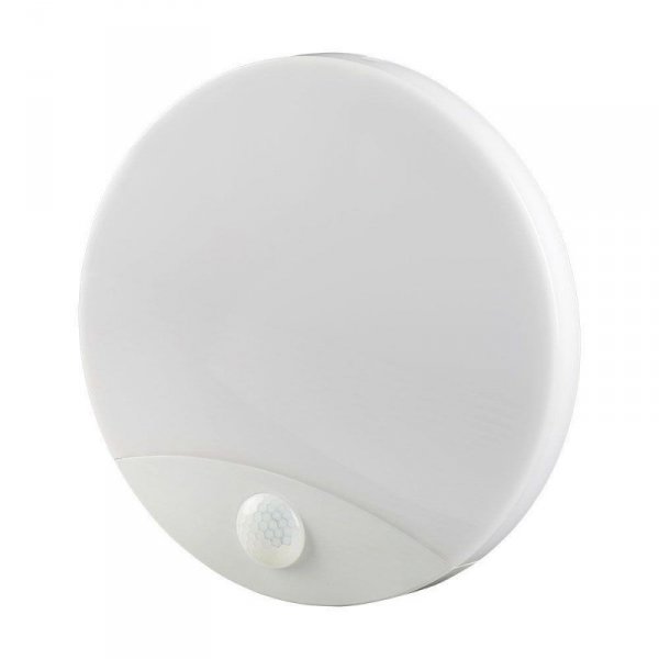 Plafon LED V-TAC SAMSUNG CHIP 15W Czujnik Ruchu CCT Okrągły Biały IP44 VT-81004 3000K-4000K-6000K 1300lm 5 Lat Gwarancji