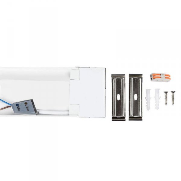 Oprawa V-TAC 40W LED Liniowa Natynkowa SAMSUNG CHIP 120cm 120Lm/W VT-8-40 4000K 4800lm 5 Lat Gwarancji