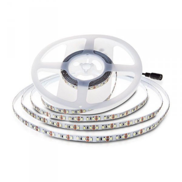 Taśma LED V-TAC SMD2835 1200LED 24V IP20 Podwójne PCB 10mb 7,5W/m 120LED/m VT-2835-7.5 4000K 750lm