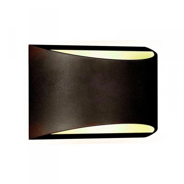 Kinkiet Ścienny V-TAC 9W LED Góra Dół Bridgelux Chip Czarny IP54 VT-815 4000K 1280lm