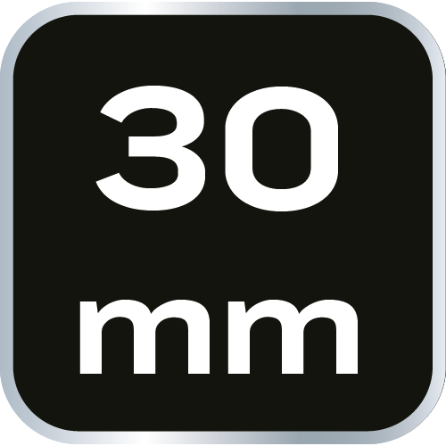 Nasadka sześciokątna długa 1/2&quot;, 30 mm, Superlock