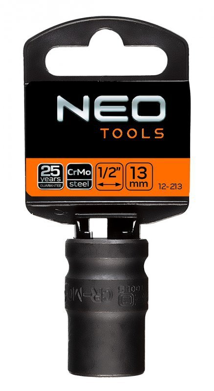 Nasadka udarowa 1/2&quot;, 13 x 38mm, Cr-Mo