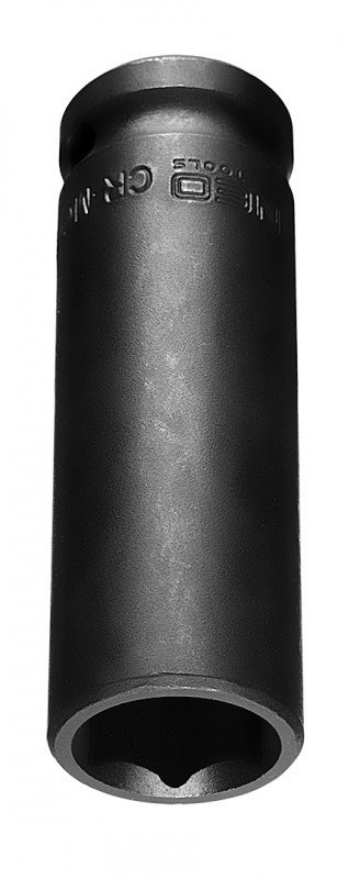 Nasadka udarowa 1/2&quot; długa, 17 x 78mm , Cr-Mo