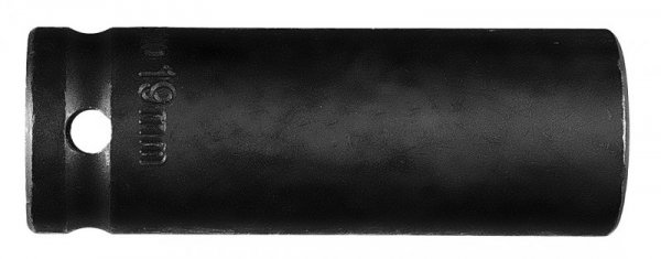 Nasadka udarowa 1/2&quot; długa, 19 x 78mm , Cr-Mo