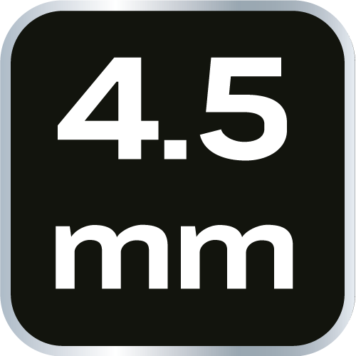 Nasadka sześciokątna długa 1/4&quot;, 4.5 mm