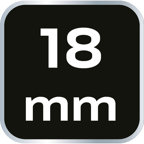 Nasadka sześciokątna 3/8&quot;, 18 mm