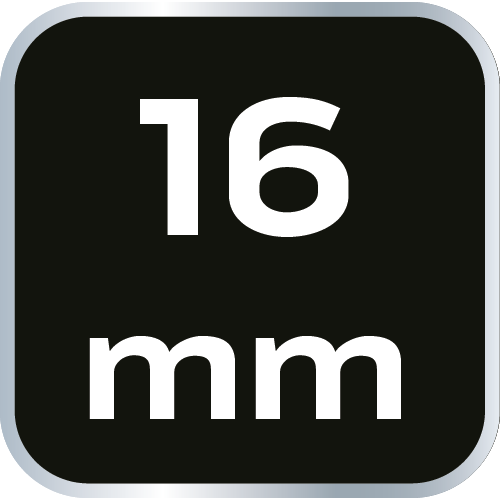 Nasadka sześciokątna 1/2&quot;, 16 mm