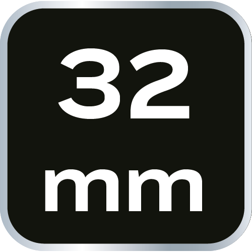 Nasadka sześciokątna długa 1/2&quot;, 32 mm