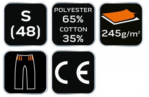 Krótkie spodenki BASIC, rozmiar S/48