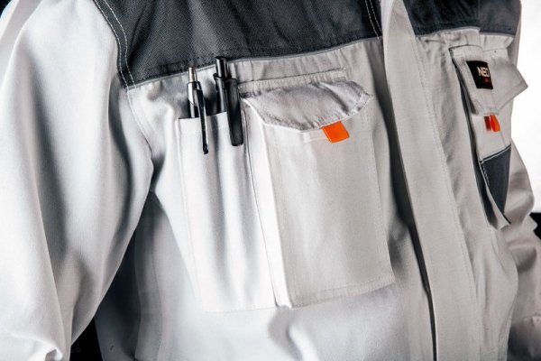 Bluza robocza biała, HD, rozmiar XL/56