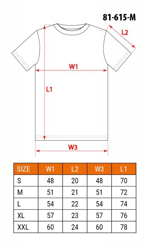 T-shirt roboczy  HD+, rozmiar M