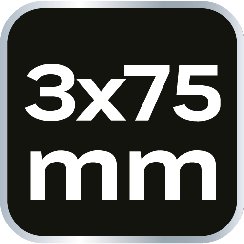 Wkrętak płaski 3.0 x 75 mm