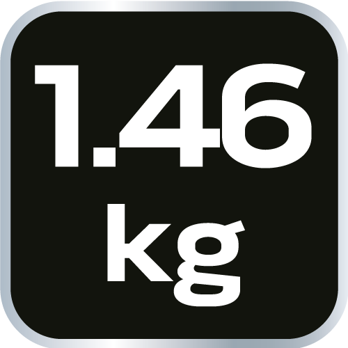Klucz udarowy pneumatyczny, 1/2&quot;, 680 Nm (krótki)