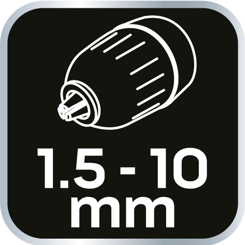Wiertarka pneumatyczna, 3/8&quot;, 1800 rpm