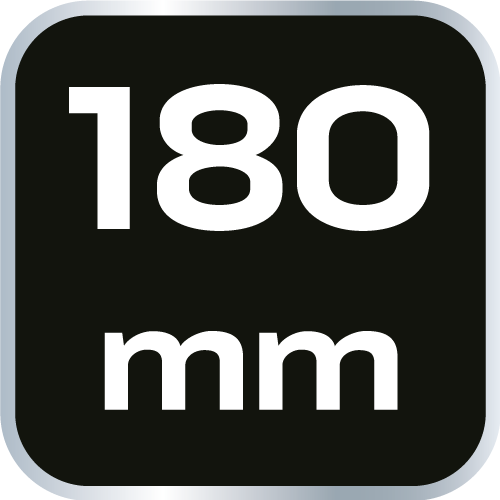 Szczypce wydłużone proste 180 mm