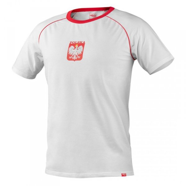 T-shirt kibica Polska, rozmiar M