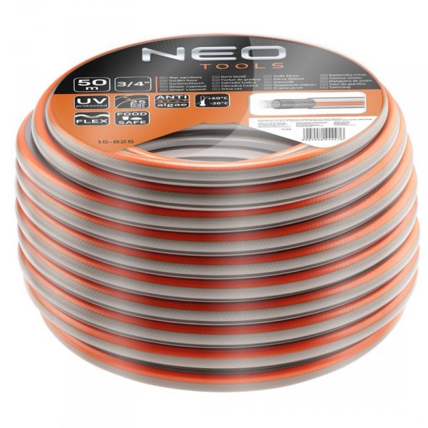 Wąż ogrodowy 3/4&quot; x 50 m,  4-warstwowy NEO OPTIMA