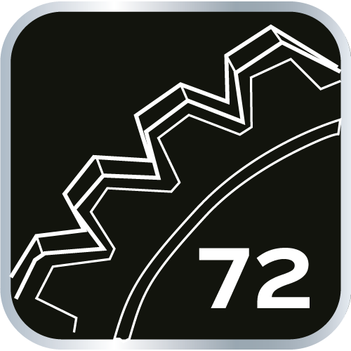 Klucz płasko-oczkowy z grzechotką i przełącznikiem 26 mm