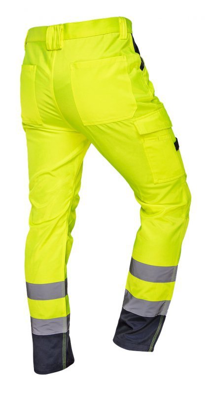 Spodnie ostrzegawcze 40% poliester, 60% bawełna, 260 gsm, rozmiar L