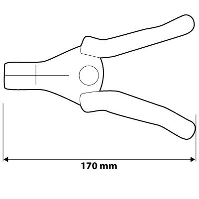 Automatyczny ściągacz izolacji 175 mm, 1-3,2 mm2