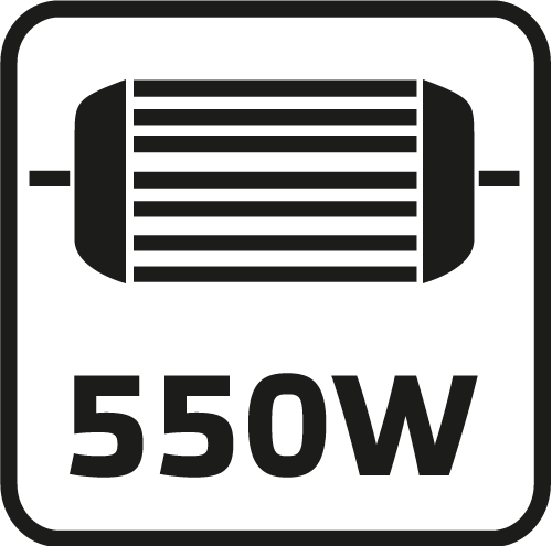 Podkaszarka 550W, 2w1, szerokość koszenia 320mm