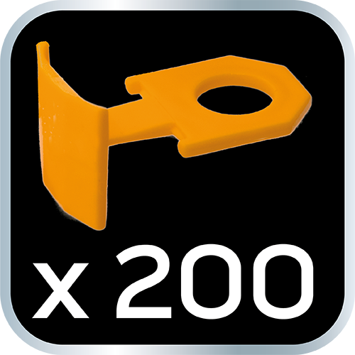 System poziomowania płytek 100 + 200 1.5mm
