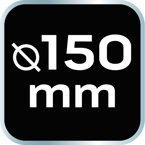 Pad polerski 130 x 150 mm x 25 mm, gąbka średnia