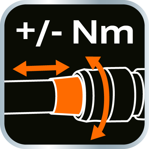 Klucz dynamometryczny dwukierunkowy 1/2&quot;, 60-330Nm